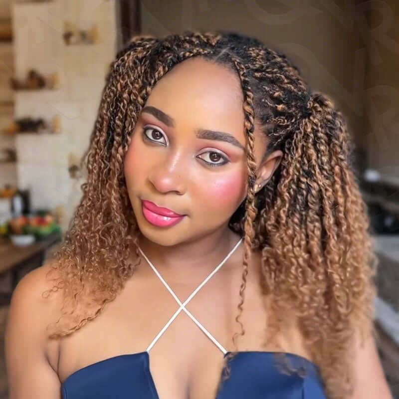US Only|QVR Mix #27/30 Afro kinky Bulk Human Hair