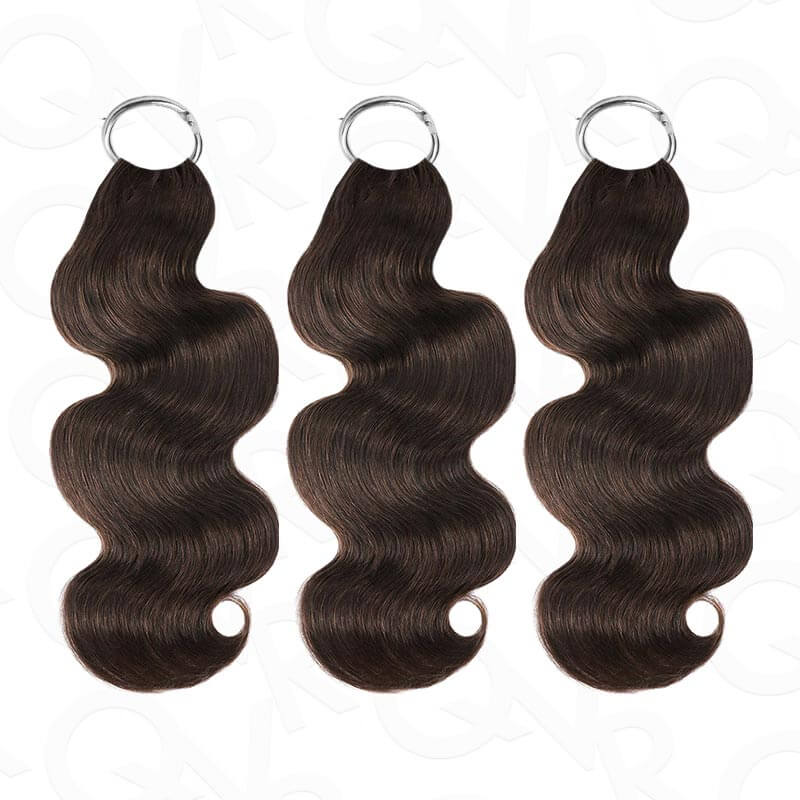 US Only|QVR #4 Body Wave Feather Crochet Human Hair