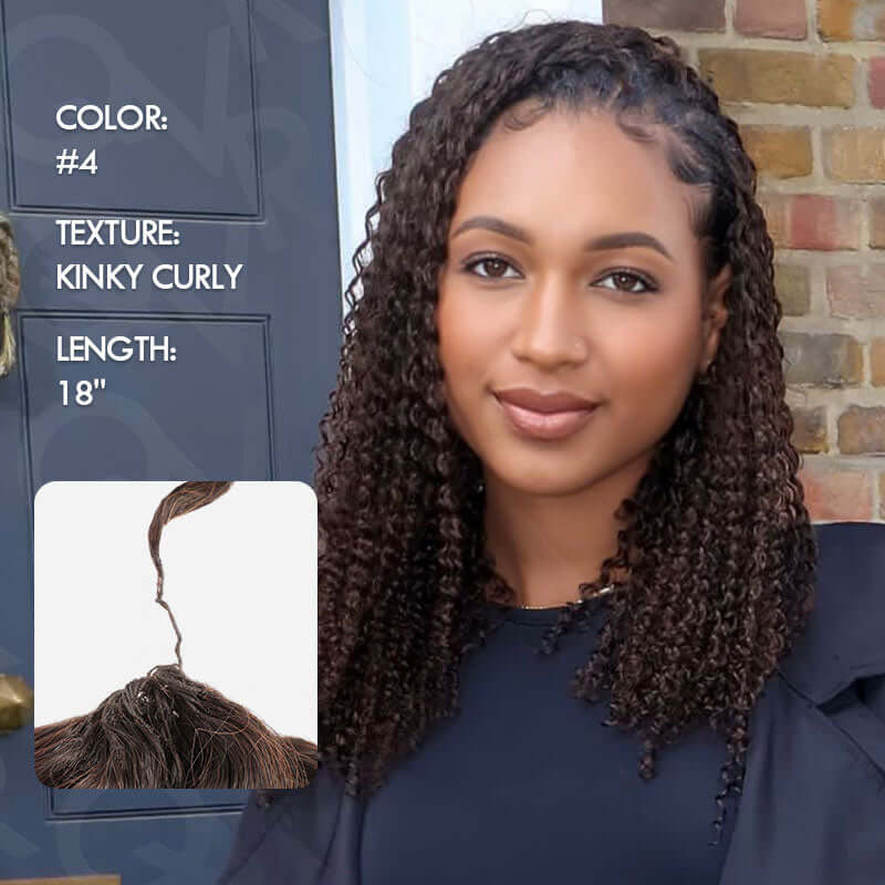 MATCH SALE|QVR #4 Small Kinky Curly Crochet Hair