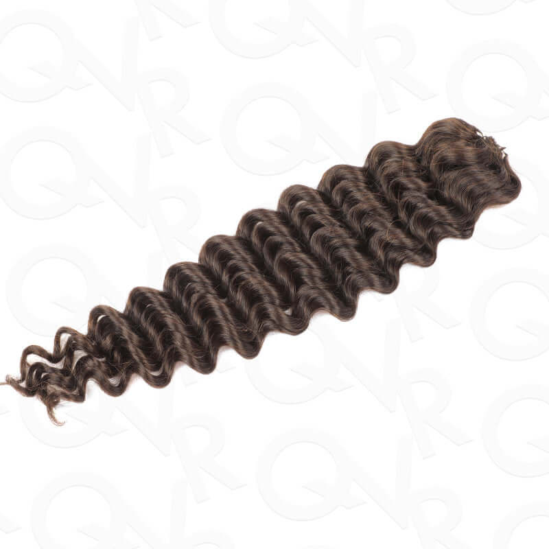 US Only|QVR #4 Deep Wave Feather Crochet Human Hair