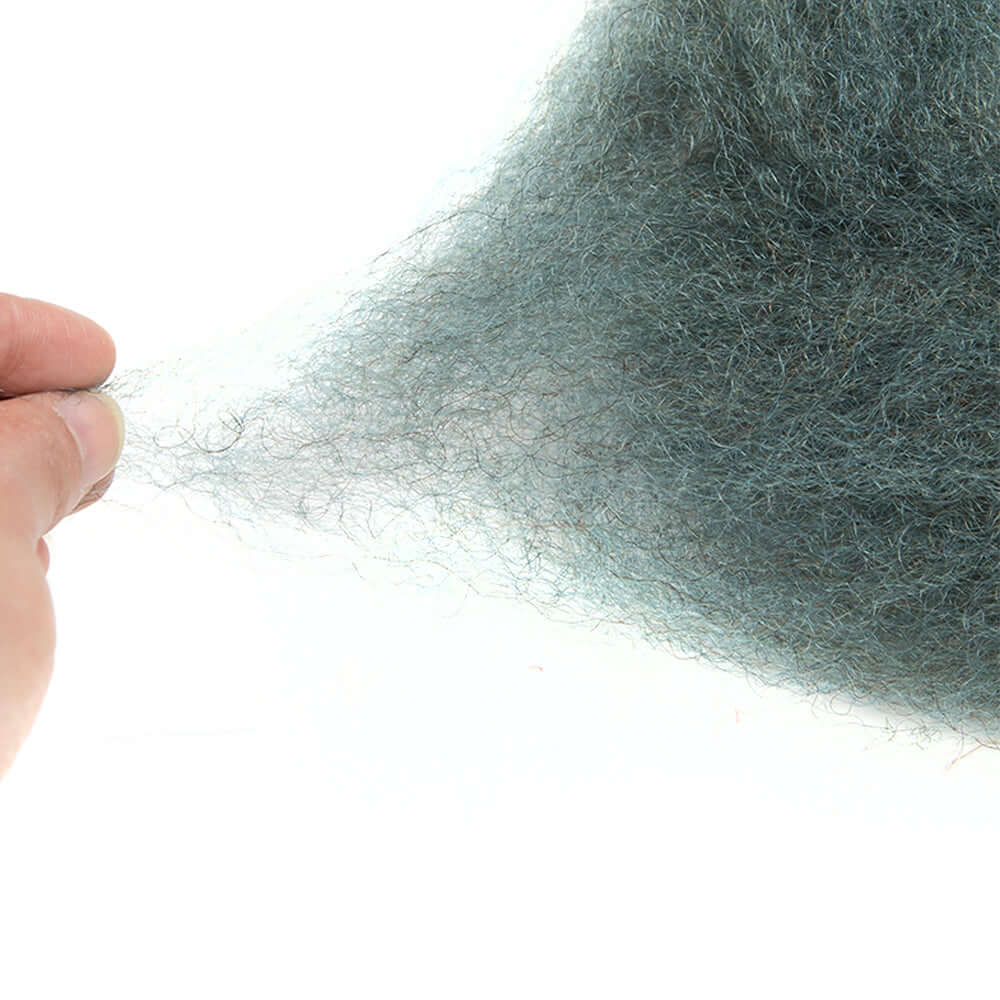 CLEARANCE SALE| Blue Color Afro kinky Bulk Hair Extensions