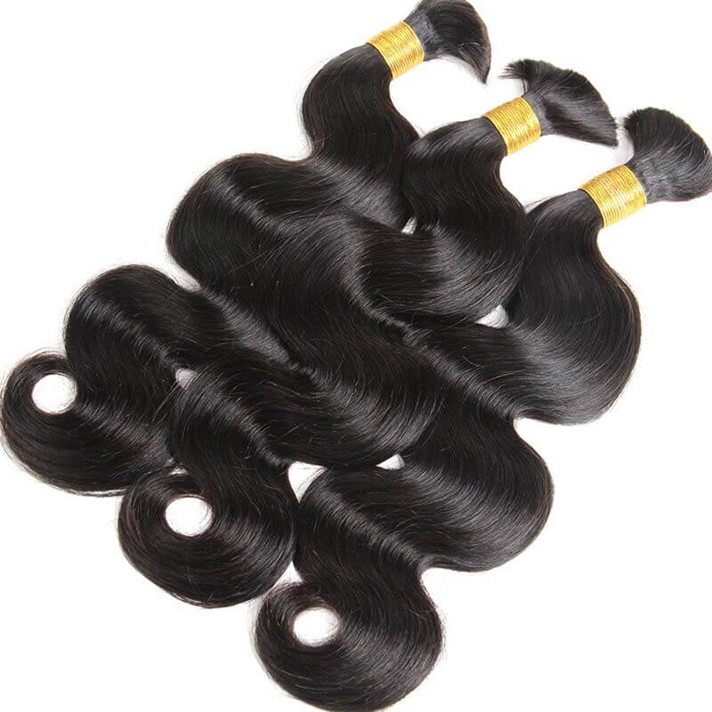 BOGO|Body Wave Bulk Hair Extensions for Boho Knotless Braiding