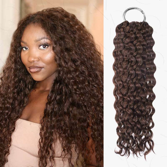 B3G1| #4 Water Wave Feather Crochet Hair