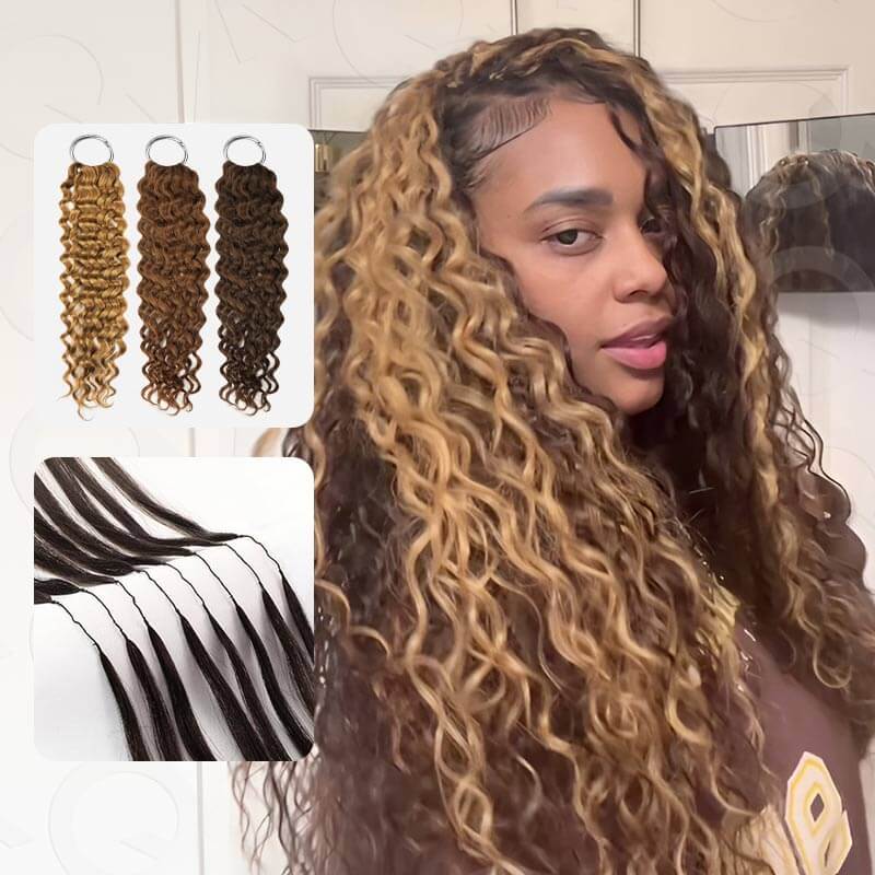 MATCH SALE|QVR #4+#30+#27 Water Wave Crochet Hair