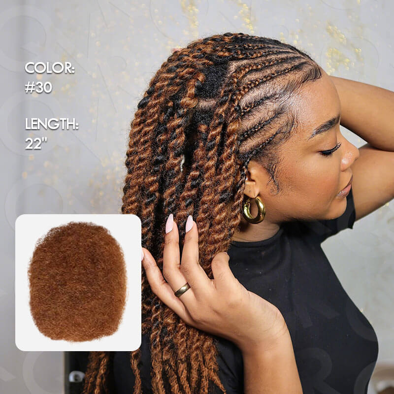 Flash Sale|QVR #30 Afro Kinky Bulk Human Hair
