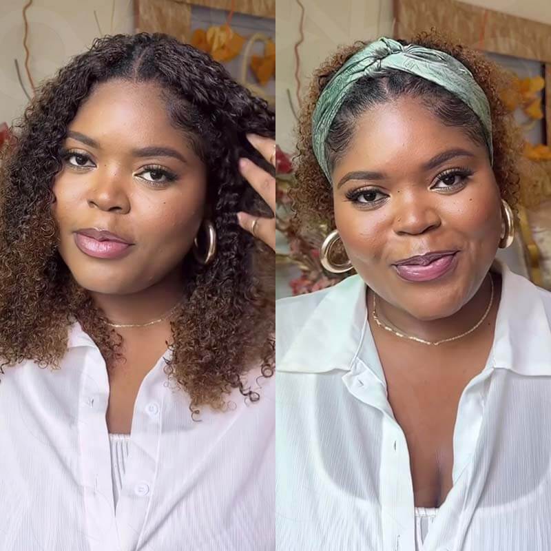 CLEARANCE SALE| #T2/30 Crochet Hair Small Kinky Curly Machine Made Feather Human Hair Extension
