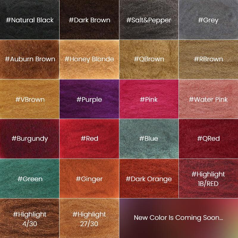 QVR 1 Pack Mixed Color #4/30 Afro Kinky Bulk Human Hair
