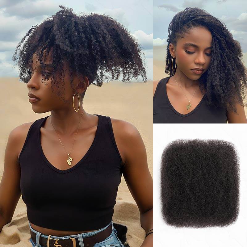 P3G5|Top Quality Upgraded Afro kinky Bulk Human Hair