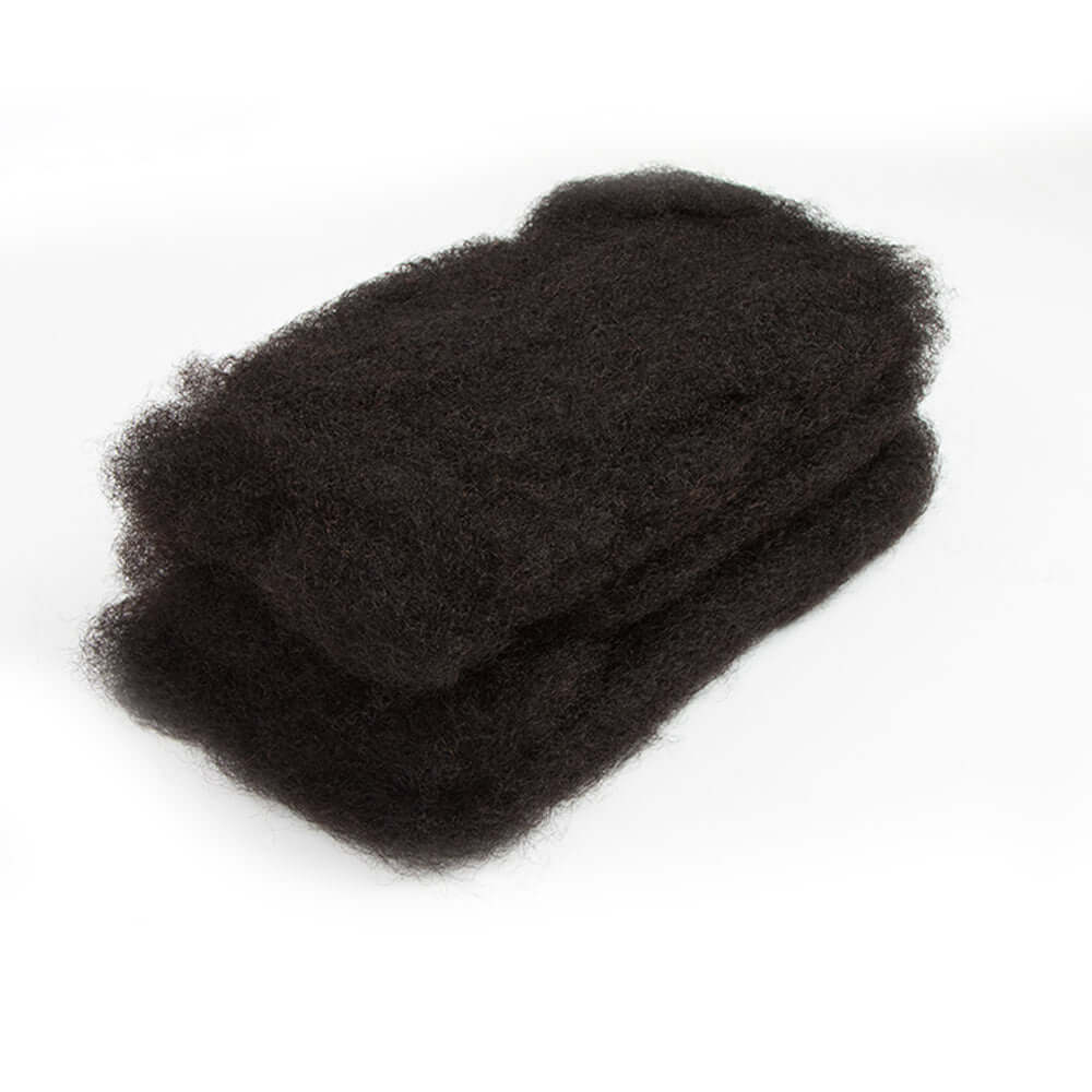 New User Only|QVR Natural Black Afro Kinky Bulk 8 Inches