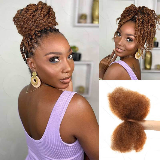 US Only|QVR #30 Afro kinky Bulk Human Hair