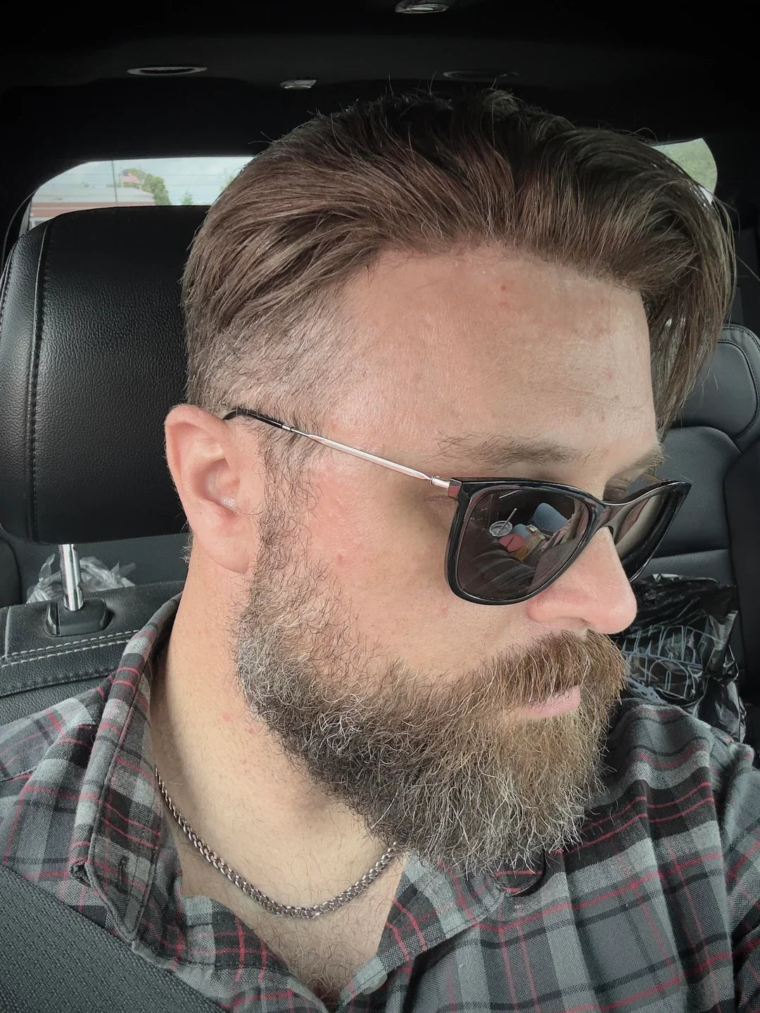 Upgrade Mirage |0.04-0.06mm Full Super Thin Skin Single Knots Base | Toupee for Men | Celebrities Choice