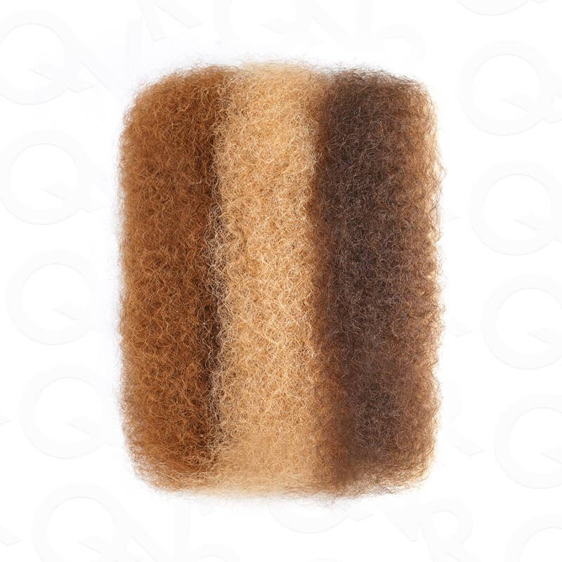 BOGO|Three Colors #P4/30/27 Afro kinky Bulk Human Hair