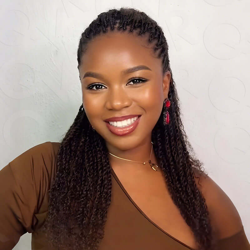 $100off Member Sale|Dark Brown Afro kinky Bulk Human Hair
