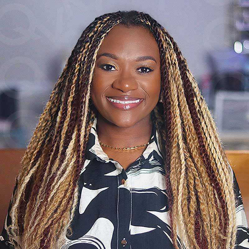 US Only|QVR #P32/16/613 Afro kinky Bulk Human Hair