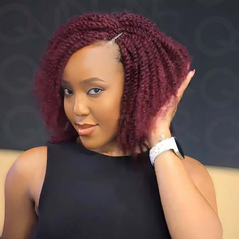 MATCH SALE|QVR #99J Afro Kinky Bulk Human Hair